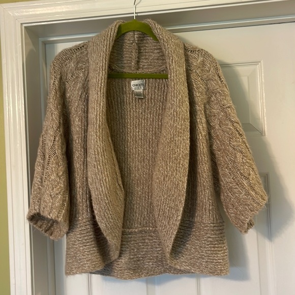 Chicos 3/4 open sleeve sweater - Chicos size 3 (L) - Picture 1 of 5